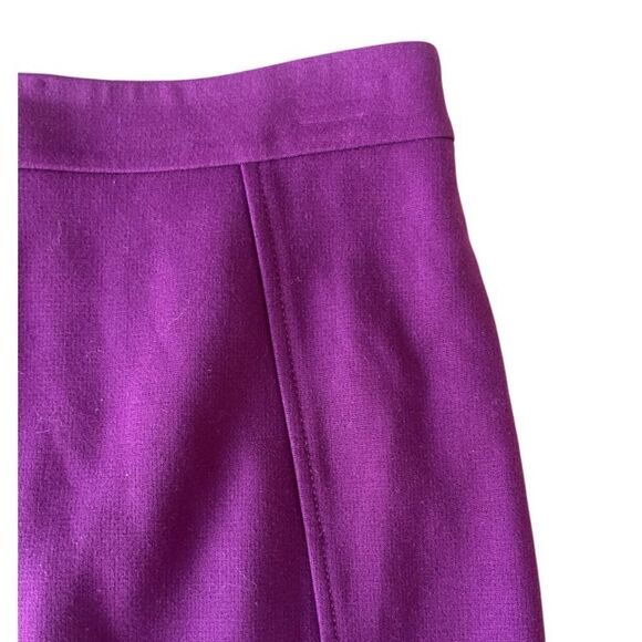 Halogen Wonen’s Plum Pencil Lined Skirt Size 4 - Picture 5 of 8